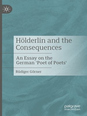 cover image of Hölderlin and the Consequences